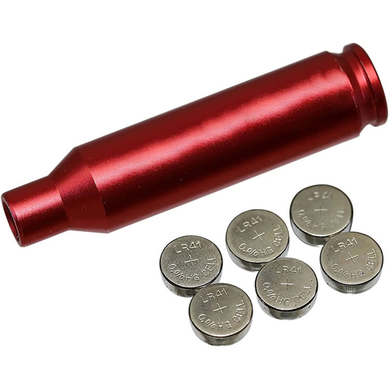 6.5CREEDMOOR Buruq Nişanı Lazer Qırmızı Nöqtəli Kartric, 2 Dəst Batareya ilə Lazer Buruq Sighter