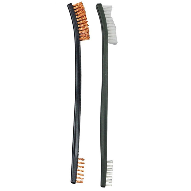 Cüt son kommunal silah təmizləyici əl fırçası pirinç məftilləri