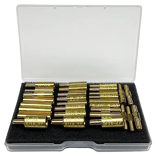 Silah təmizləyici çubuq Uyğun adapterlər 30 ədəd 5-40 8-32 5-32 5 / 16-27 m3 m5 m5 m5 m5 m5 m5 iplər