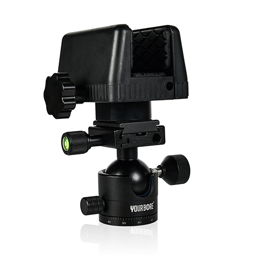 Alüminium 360 dərəcə topu başçısı atəş yəhəri ovlamaq üçün istirahət çubuğu monopod tripod