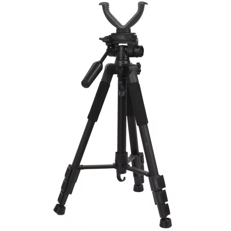 Kişiselleştirilmiş özelleştirme v formalı fırlanan boyunduruq / alüminium alüminium ərintisi ovlama çubuğu üçün tripod stendi