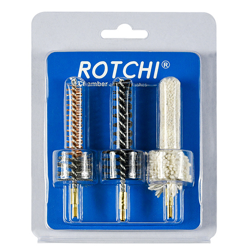 Tüfəng kamerası təmizləmə fırçası 3-ü 1-də dəst, blister və kart paketi. Mövcuddur