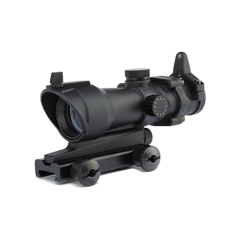 Taktiki Ovçuluq 1X32 ACOG M1 Çin Qırmızı Yaşıl Nöqtə Nişanı Qırmızı Nöqtə Nişanı Tüfəng Ov Dəstəyi 20mm QD Dağı ilə